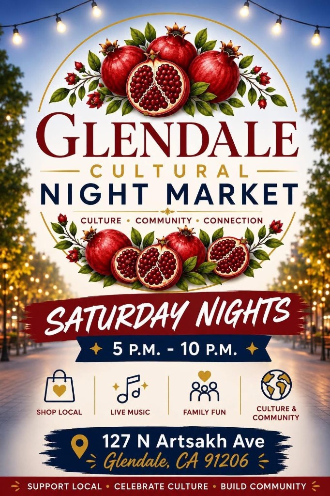 Glendale Cultural Night Market at Artsakh Paseo