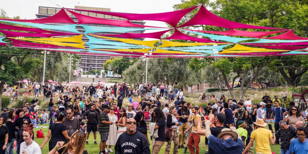 Gloria Molina Grand Park’s Sunday Sessions — TheyHouseLA (Aug 16) at Gloria Molina Grand Park