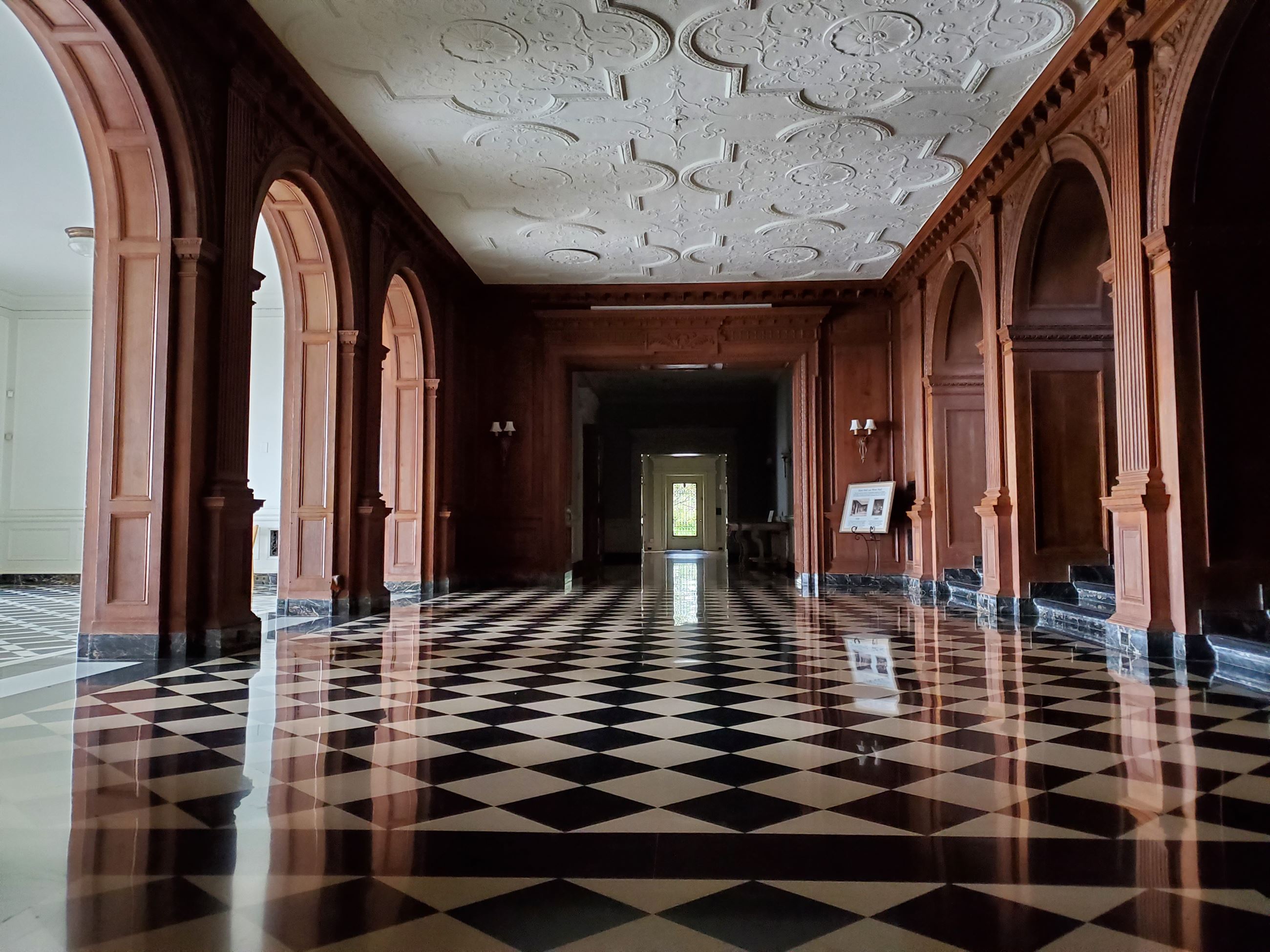 Inside the Mansion at Greystone Mansion & Gardens