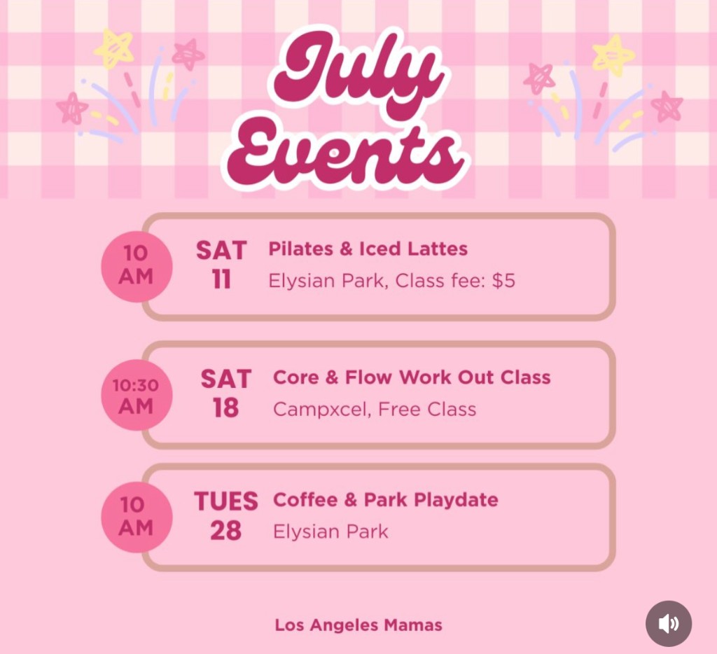Los Angeles Mamas — Coffee & Park Playdate