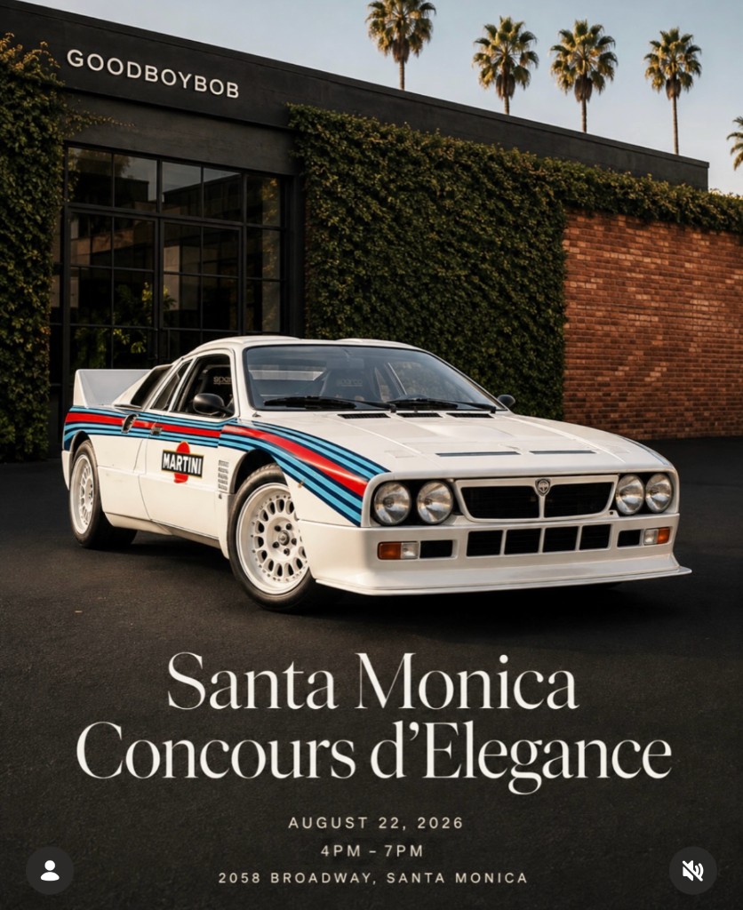 Santa Monica Concours d'Elegance at goodboybob at goodboybob Coffee Roasters — Santa Monica