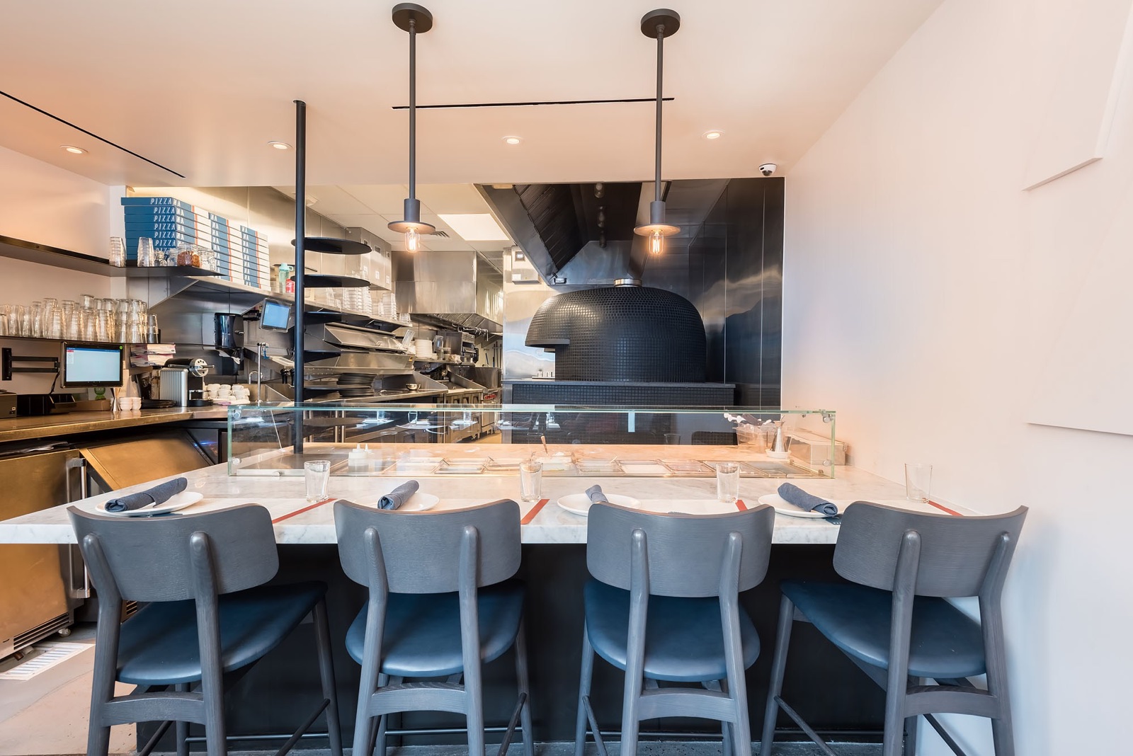 Pizzana restaurant in West Hollywood